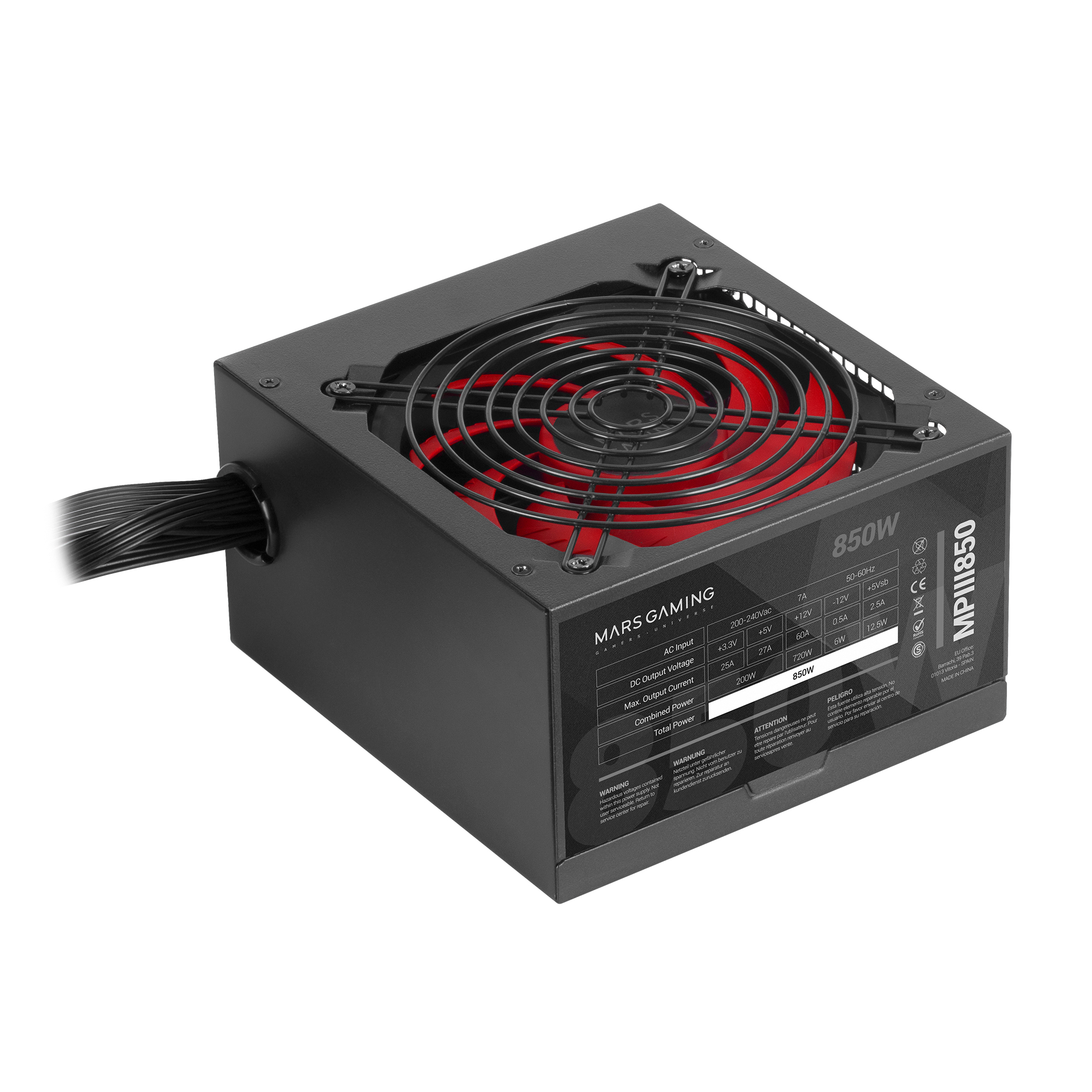 Mars Gaming MPIII850 PC ATX – image 4