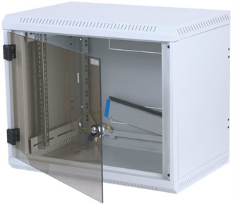 Equip 906406 rack cabinet 6U Wall mounted rack Grey