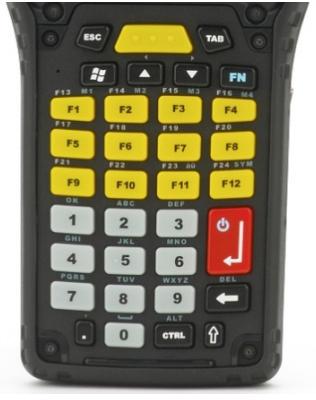 Zebra ST5113 mobile device keyboard Numeric Black, Grey, Red, Yellow