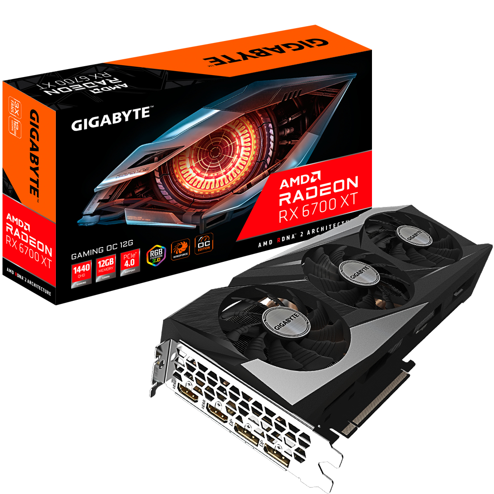GIGABYTE Radeon RX 6700 XT GAMING OC 12G – image 9
