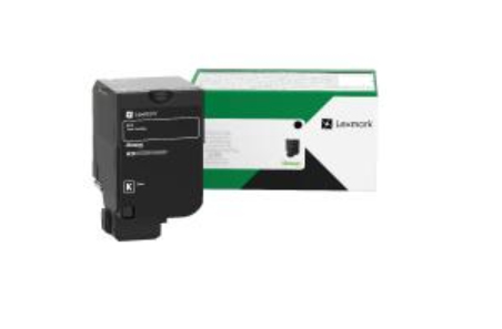 71C80K0 Cartucho de toner Lexmark color negro del programa de devolucion para 5 mil paginas 71C80K0