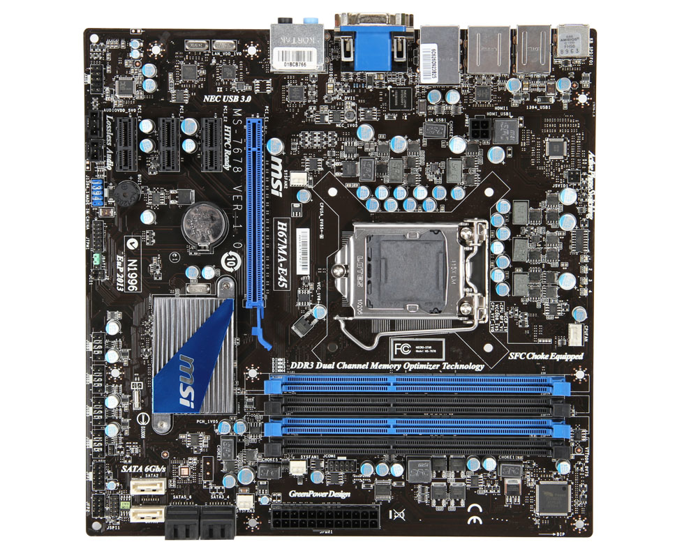 MSI H67MA-E45 LGA 1155 (Socket H2) micro ATX – image 5
