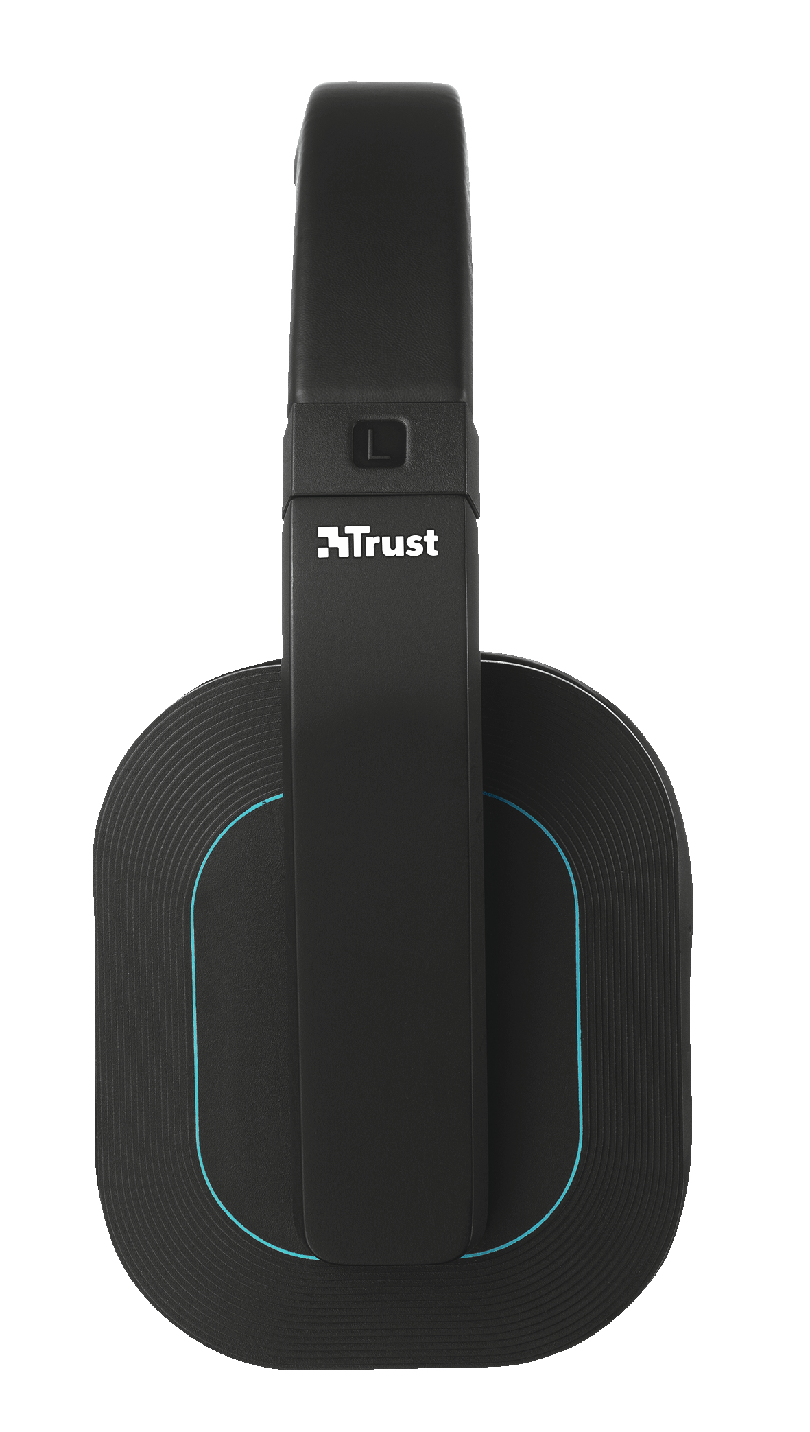 Trust 20071 headphones/headset Wireless Head-band Calls/Music Black, Blue – image 2