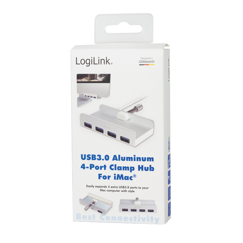 LogiLink UA0300 interface hub USB 3.2 Gen 1 (3.1 Gen 1) Type-A 5000 Mbit/s Silver – image 7