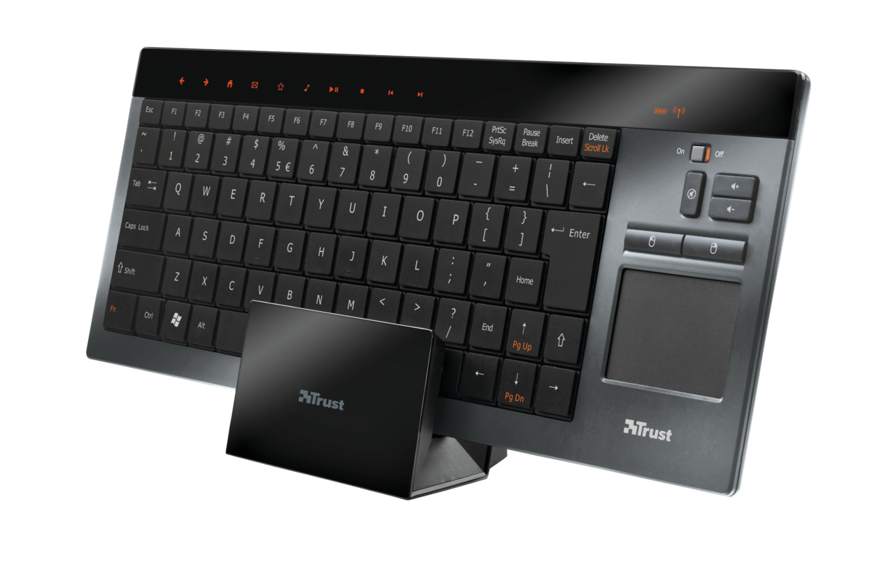 Trust Thinity keyboard RF Wireless QWERTY Black