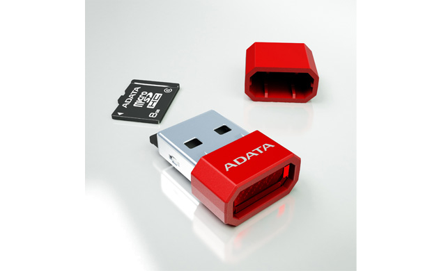 ADATA AUSD2GZ-RM3RDRD card reader USB 2.0 Red
