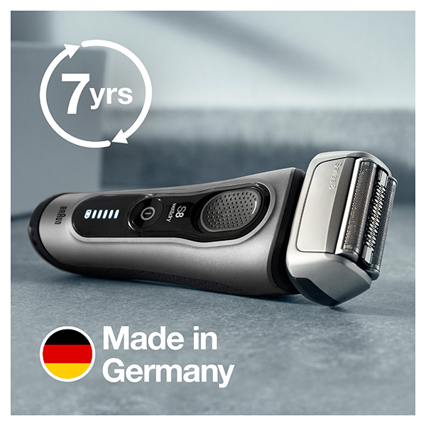 Braun Series 8 8417S Foil shaver Trimmer Black, Grey – image 4