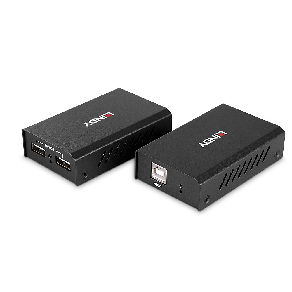 Lindy 100m 2 Port USB 2.0 Cat. 6 Extender – image 2