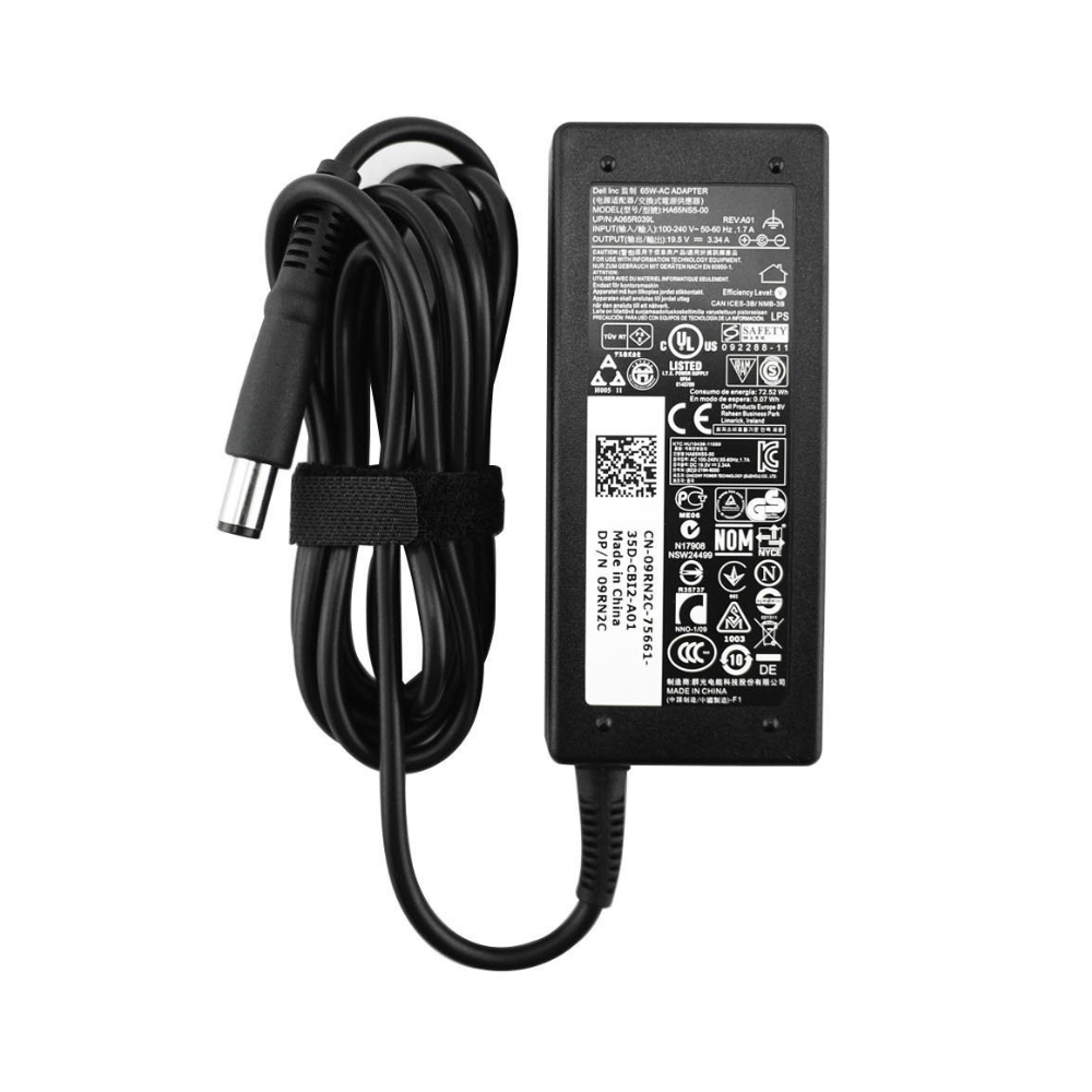 Origin Storage AC Adapter (65W) For Latitude E Series (New Shape) with SA cable – image 1