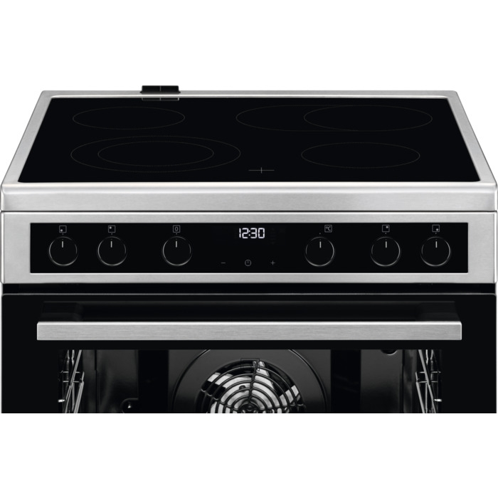 AEG CCB6445BBM Freestanding cooker Electric Ceramic hob Stainless steel – image 2
