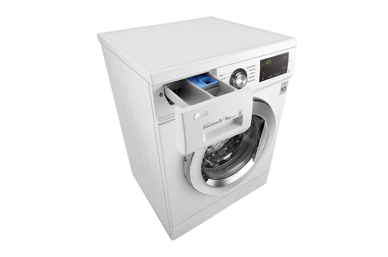 LG F854M22WR washer dryer Freestanding Front-load White – image 7