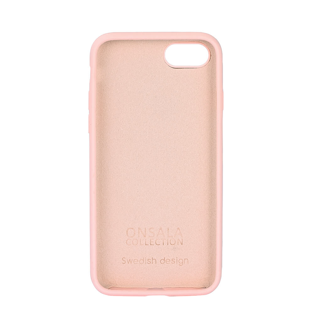 Onsala Phone Case Silicone Chalk Pink - iPhone 6/7/8/SE – image 3