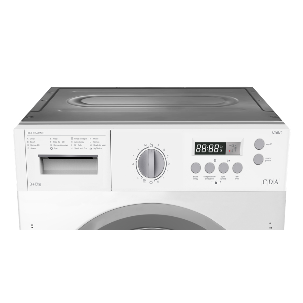 CDA CI981 washer dryer – image 2