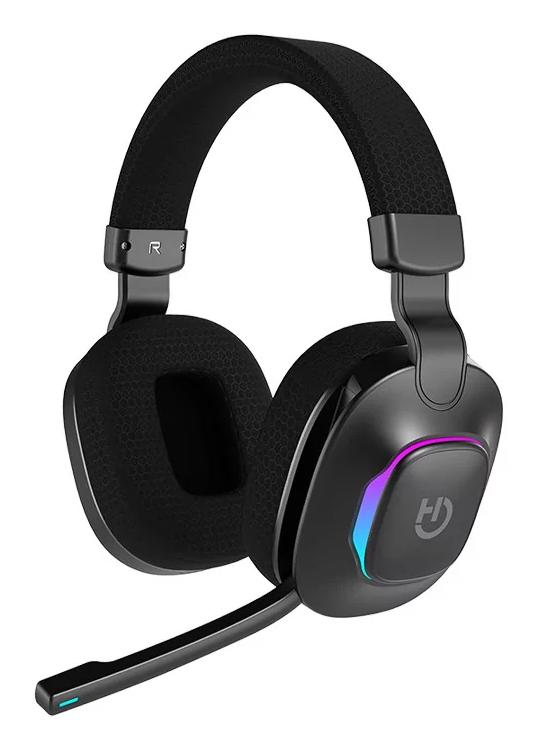 Hiditec VORTEX Auricolare Con cavo e senza cavo A Padiglione Gaming USB tipo-C Bluetooth Nero