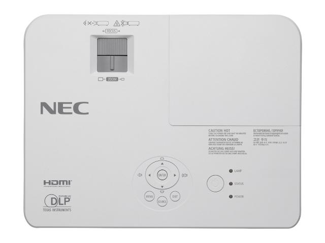 NEC VE303 Standard throw projector 3000 ANSI lumens DLP SVGA (800x600) White – image 2