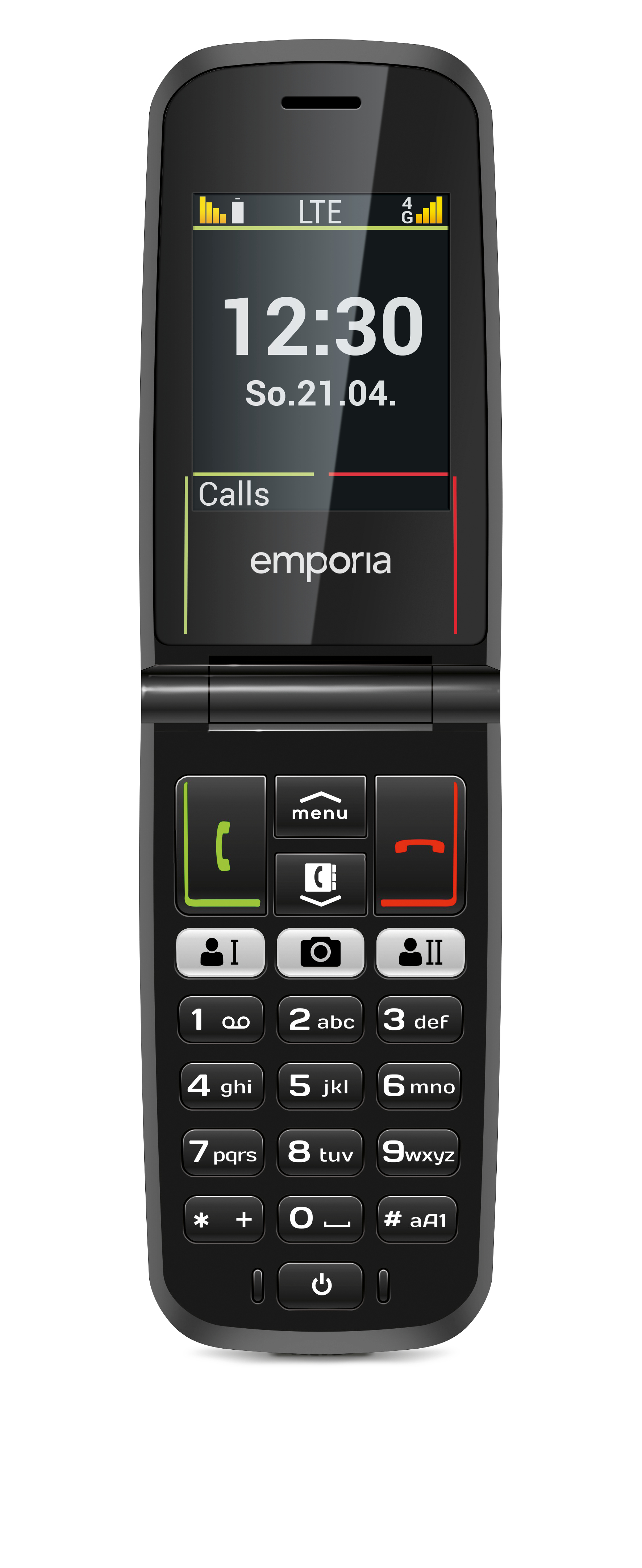 Emporia ACTIVEglam 5.59 cm (2.2") 85 g Black Senior phone – image 3