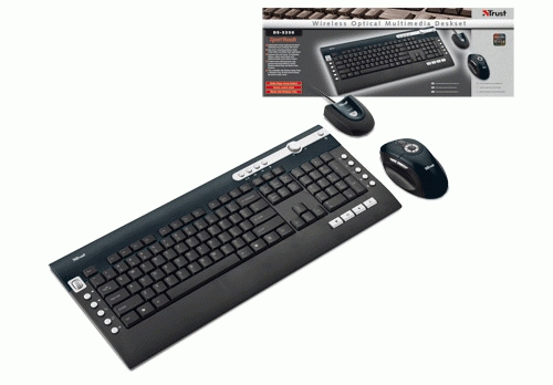 Trust Wireless Optical Multimedia Deskset DS-3250 NO – image 2