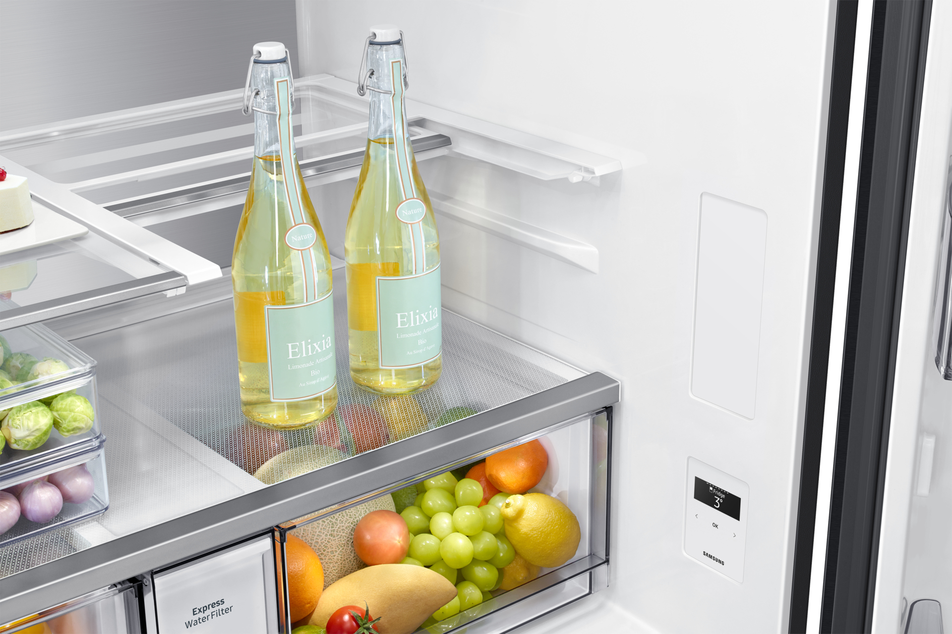 Samsung RF65DG960ESR side-by-side refrigerator Freestanding – image 9