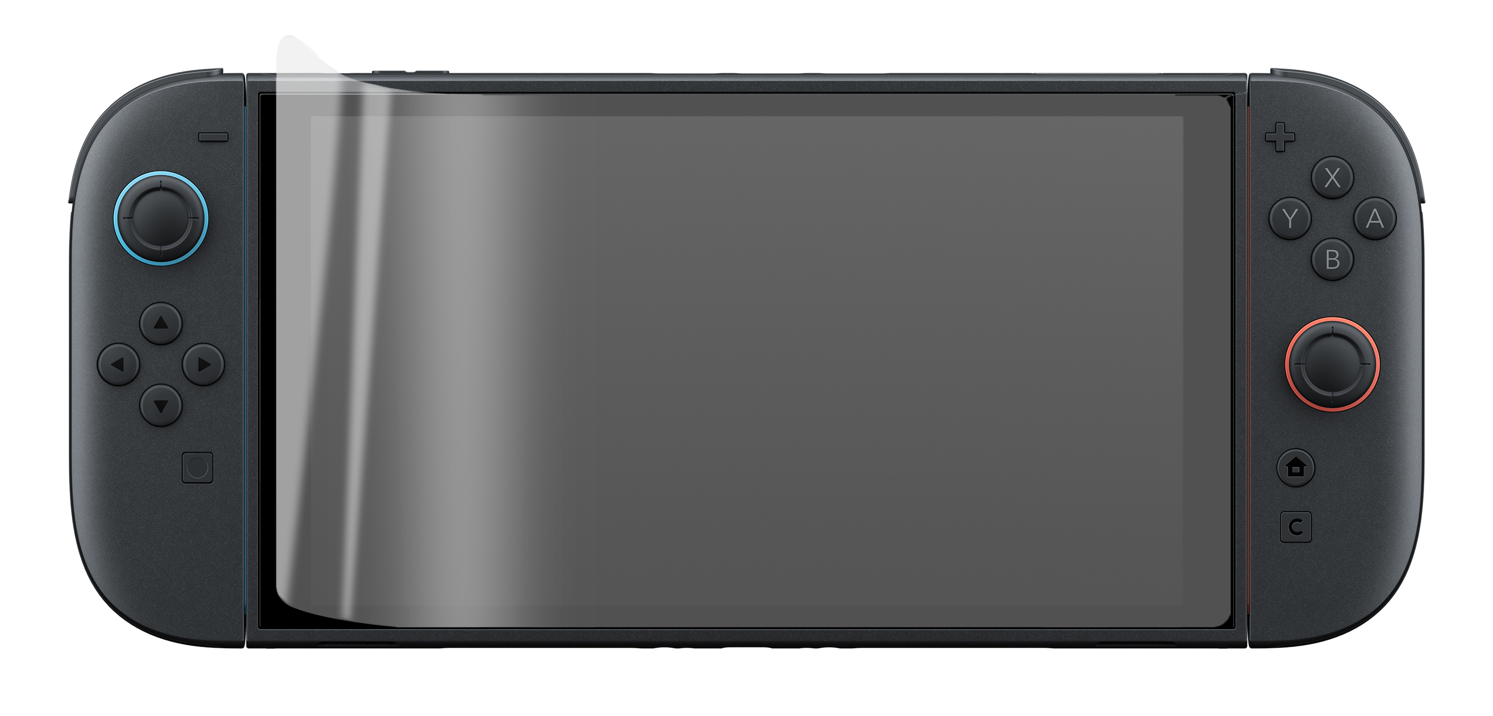 Turtle Beach PlayTrek Kit de protection d'écran sous licence officielle pour Nintendo Switch 2 avec anti-lumière bleue, protection d'écran e installation facile applicateur pour Nintendo Switch 2