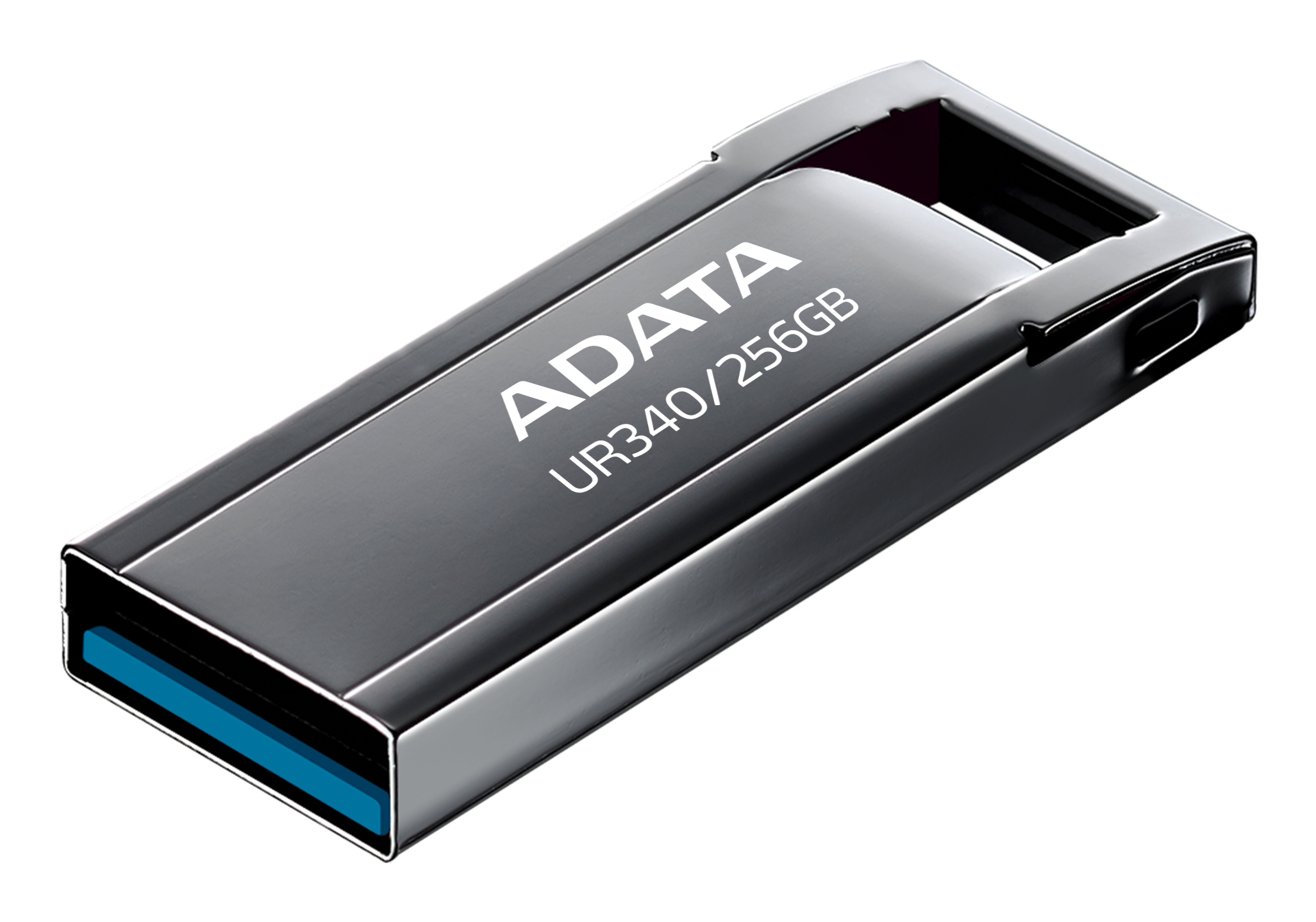 Memoria USB ADATA UR340 - 256GB - USB 3.2 - Negro - AROY-UR340-256GBK