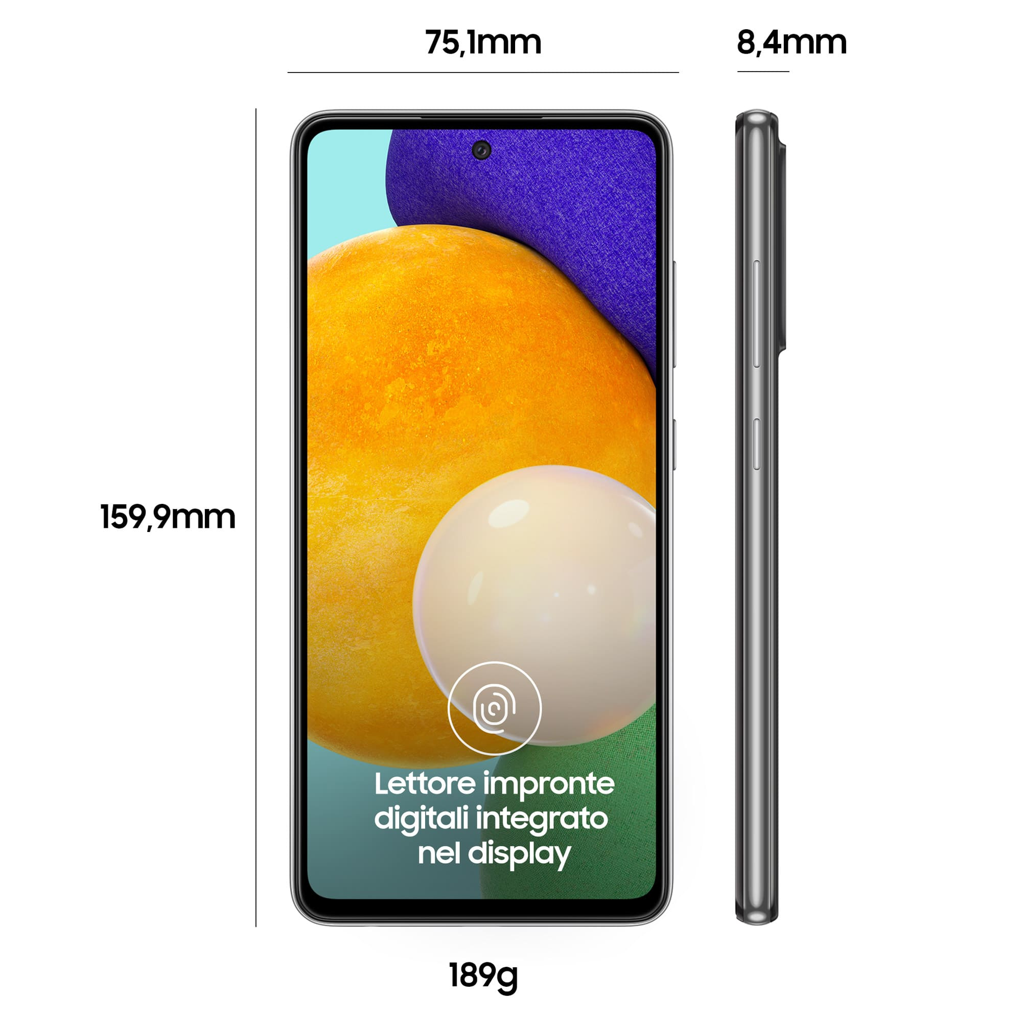 Samsung Galaxy A52 4G SM-A525FZKGEUE smartphone 16.5 cm (6.5") Dual SIM Android 11 USB Type-C 6 GB 128 GB 4500 mAh Black – image 3