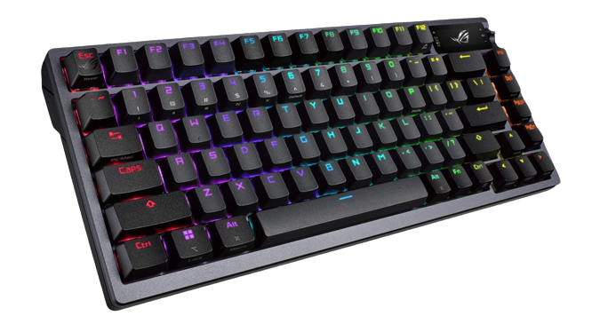 ASUS Azoth keyboard Gaming USB + RF Wireless + Bluetooth QWERTY English Metallic – image 8