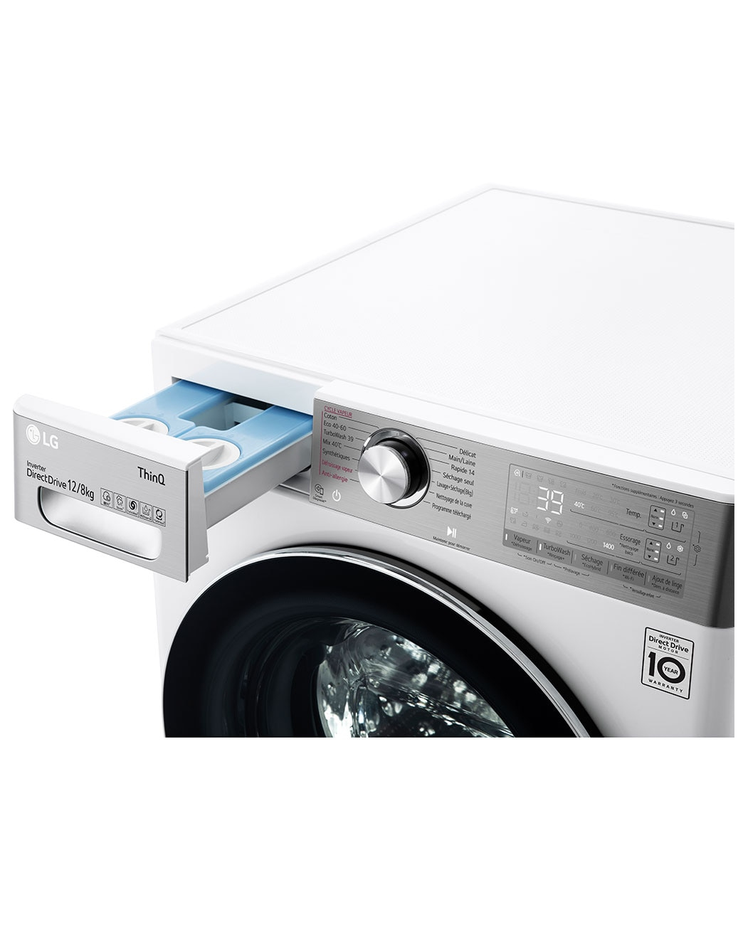 LG F284V92WSTA washer dryer Freestanding Front-load White – image 5