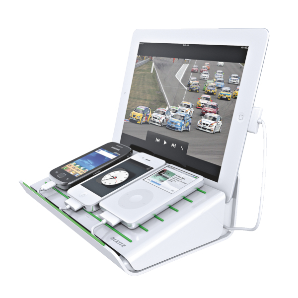 Leitz 62641001 mobile device charger Mobile phone, MP3, Tablet White AC Indoor