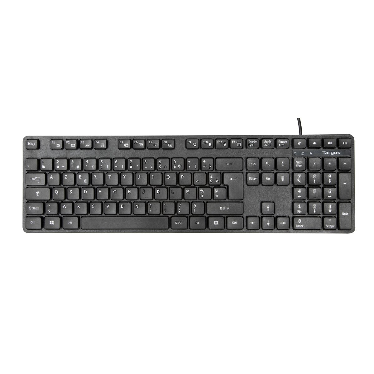 Targus AKB30FR keyboard Universal USB AZERTY French Black – image 1