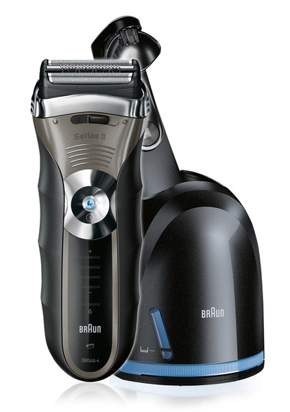 Braun 390CC-4 Foil shaver Trimmer Black, Silver