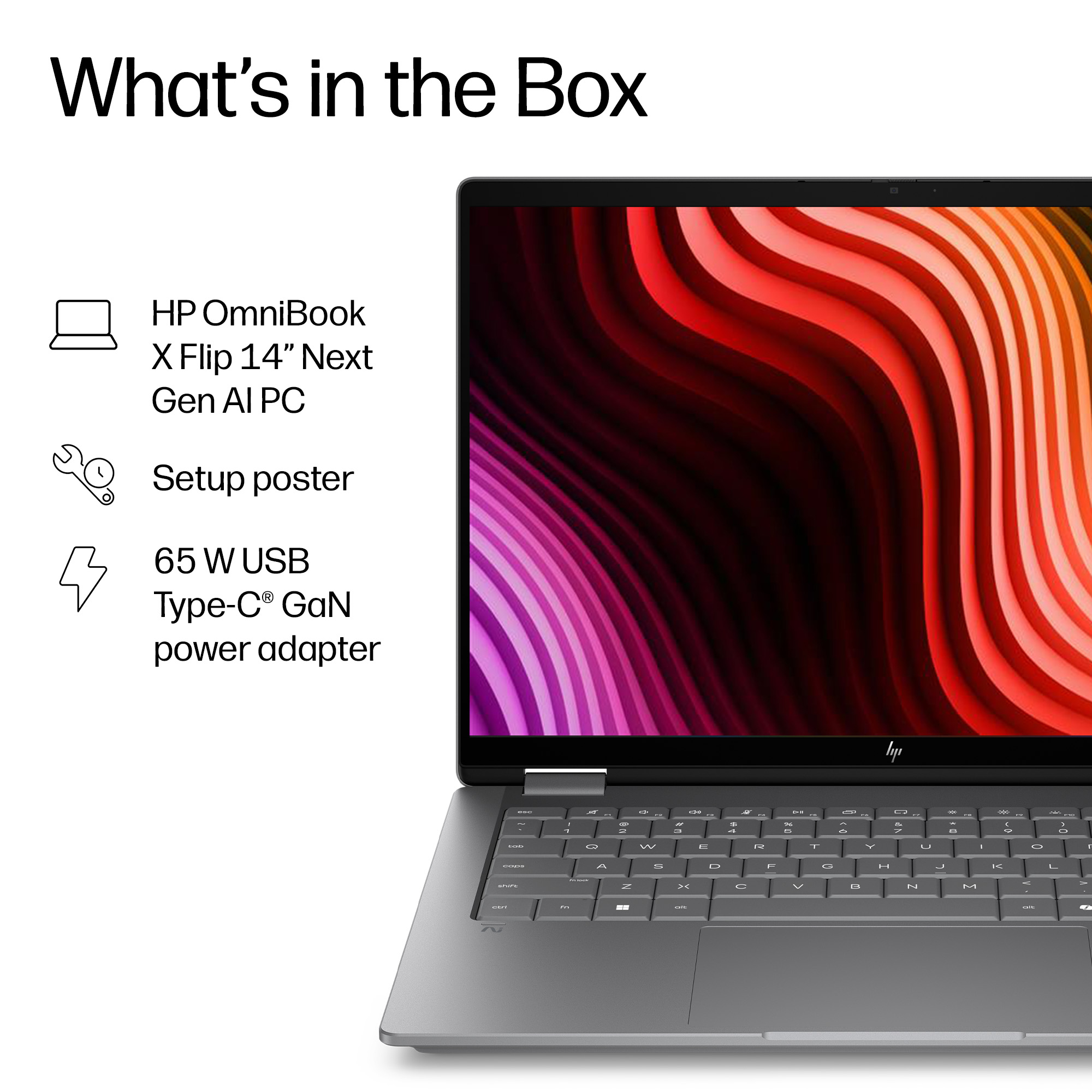 HP DQ9F5EA laptop Copilot+ PC Intel Core Ultra 7 356H – image 9