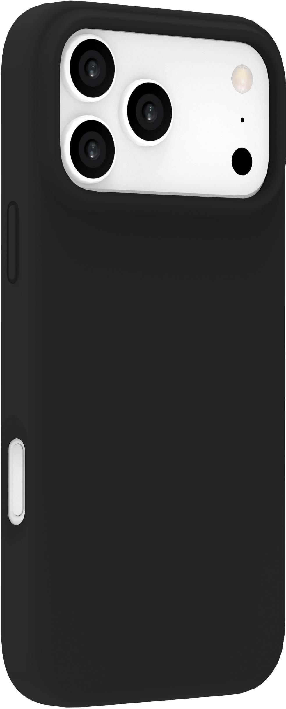 eSTUFF iPhone 17 Pro Max INFINITE ROME Magnetic Silicone Cover - Black - 81% recycled material – image 3