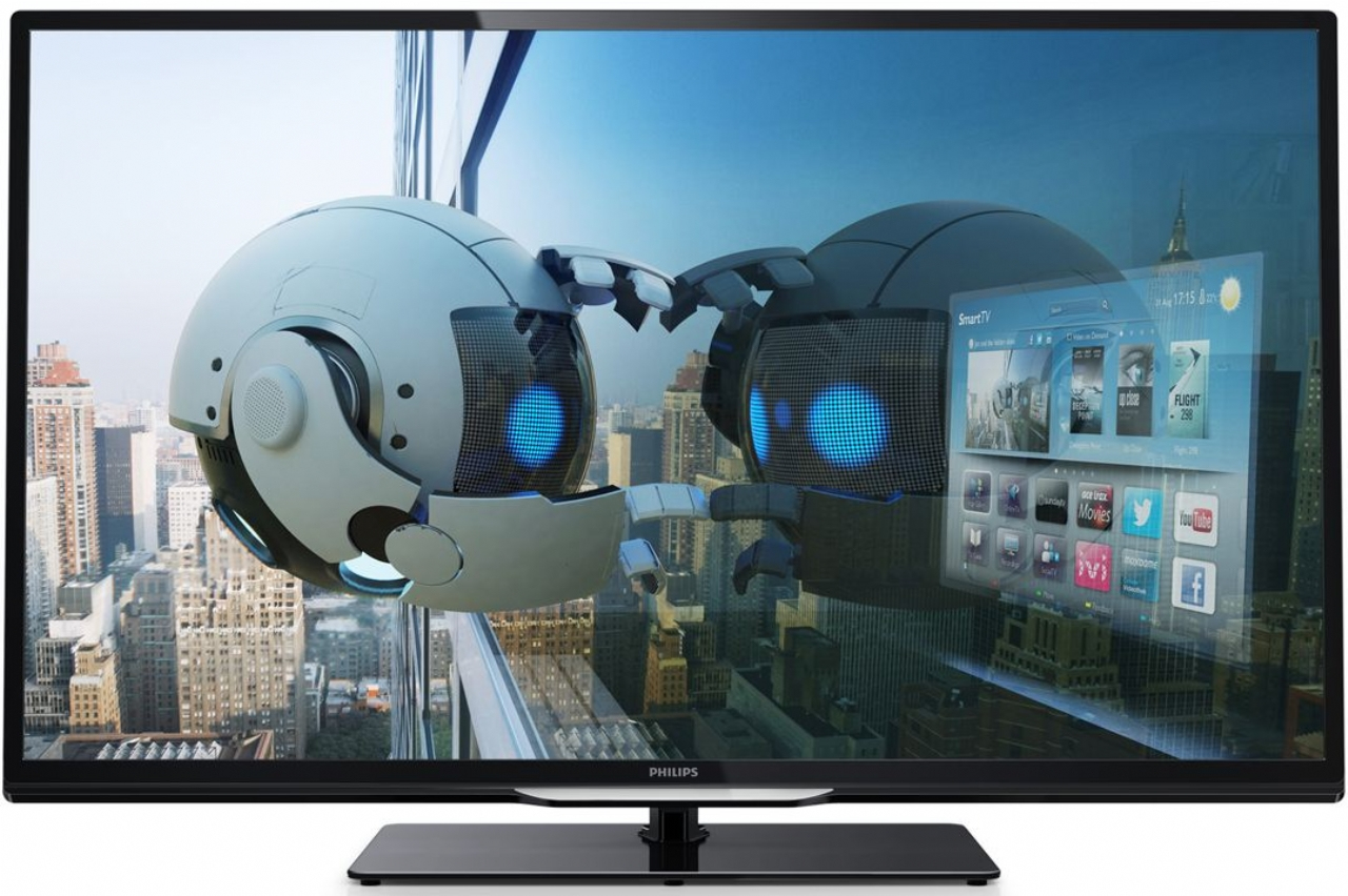 Philips 46HFL5008D 116.8 cm (46") Full HD Smart TV Wi-Fi Black 400 cd/m²