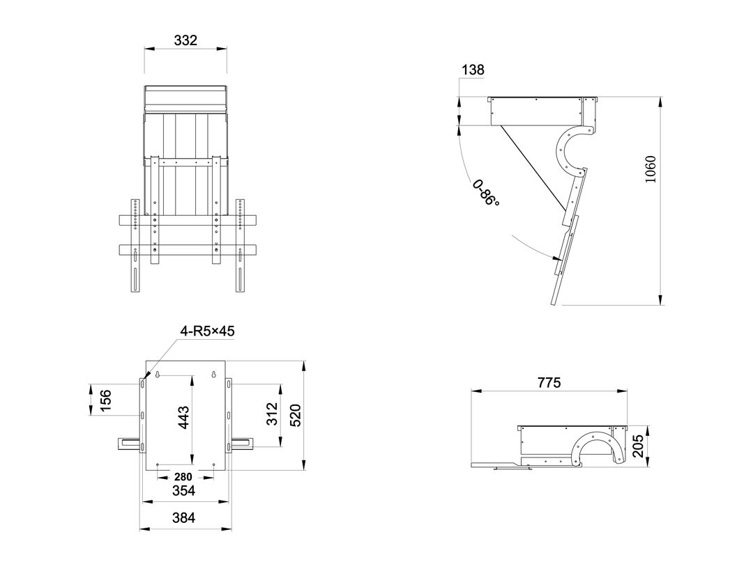 Multibrackets M Motorized Ceilingmount Pro – image 2