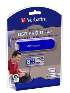 Verbatim Hi Speed USB 2.0 Drive Store N Go Professional 8GB – image 2