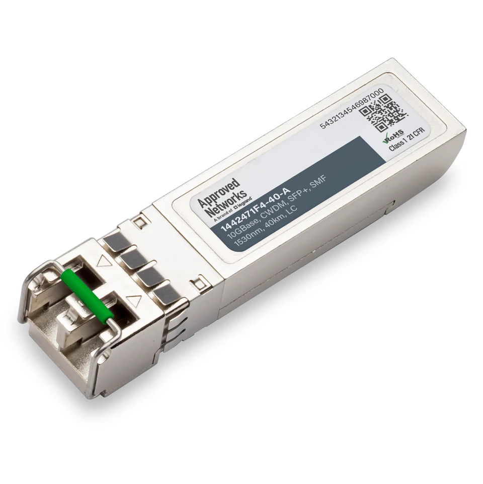 Legrand 1442471F4-40-A network transceiver module Fiber optic 10 Mbit/s SFP+ 1530 nm