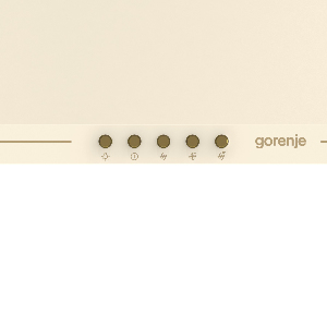 Gorenje WHC63CLI Wall-mounted Ivory 650 m³/h – image 5