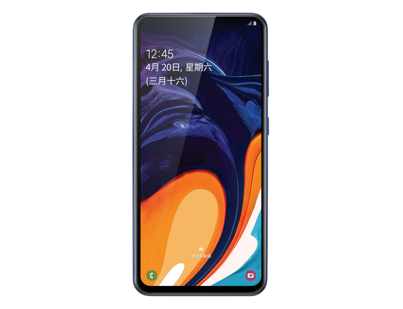 Samsung Galaxy A60 16 cm (6.3") Single SIM 4G USB Type-C 6 GB 64 GB 3500 mAh Black – image 1