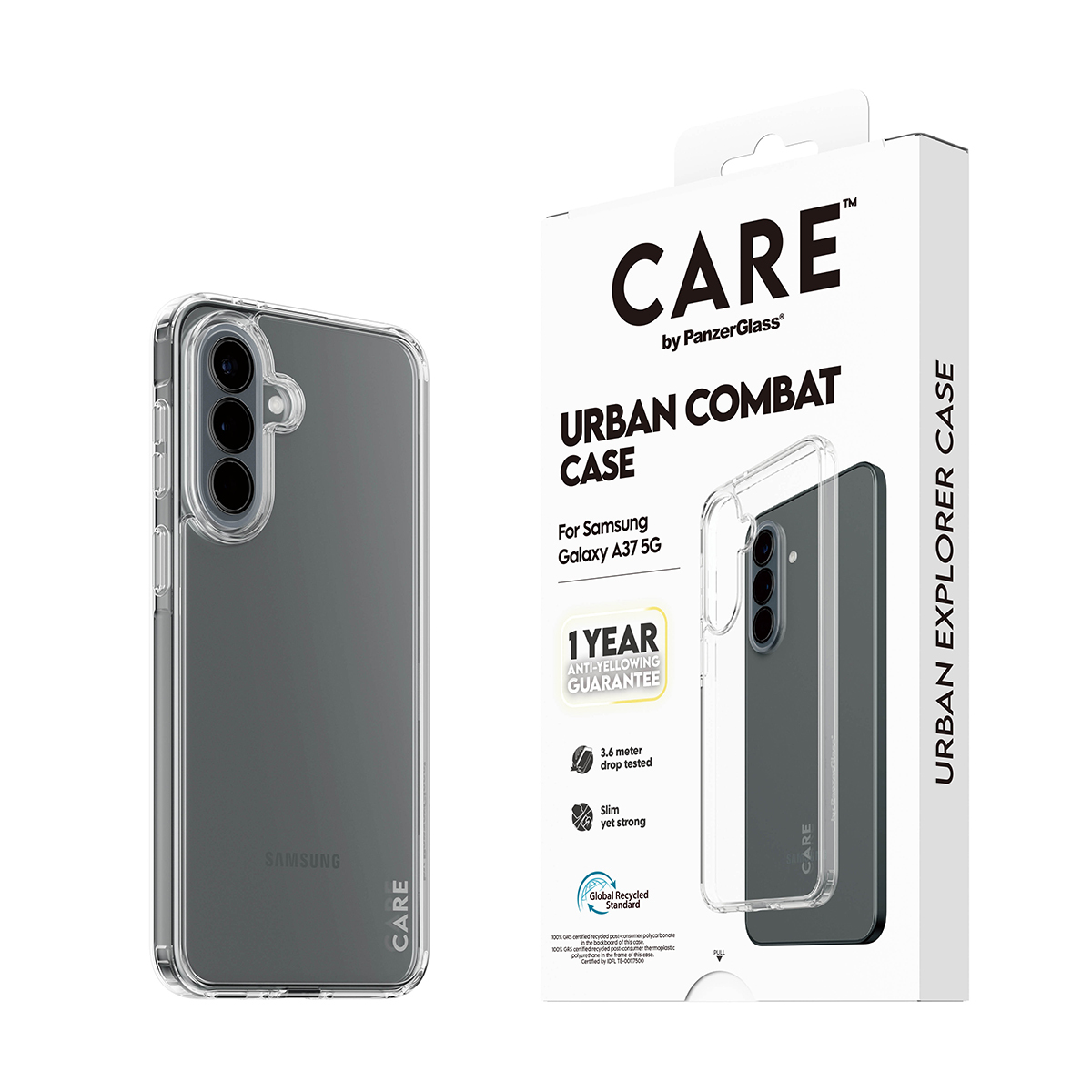 PanzerGlass CARE™ by PanzerGlass® Urban Combat Case Transparent Samsung Galaxy A37 5G – image 6