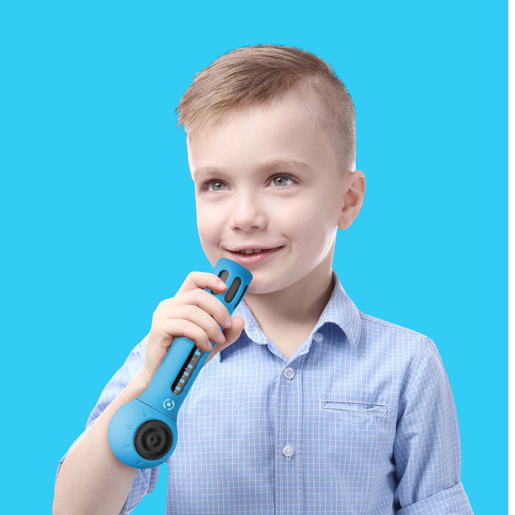 Celly Festival Blue Karaoke microphone – image 3