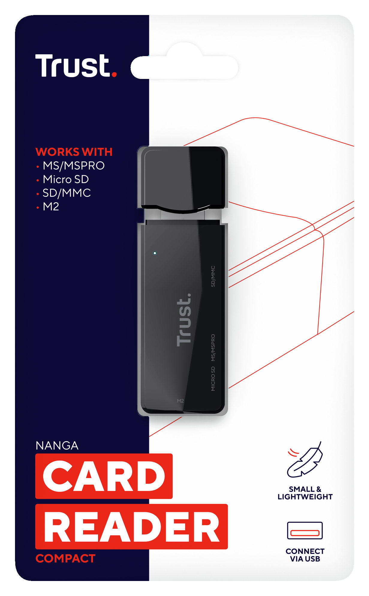 Trust NANGA card reader USB Black – image 6