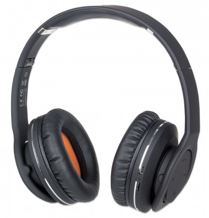 Manhattan Fathom Headset Wireless Head-band Calls/Music Bluetooth Black – image 2