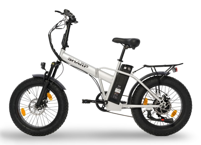 Sharp BK-FM03E-S electric bicycle Black, Silver Aluminium 17 – image 5