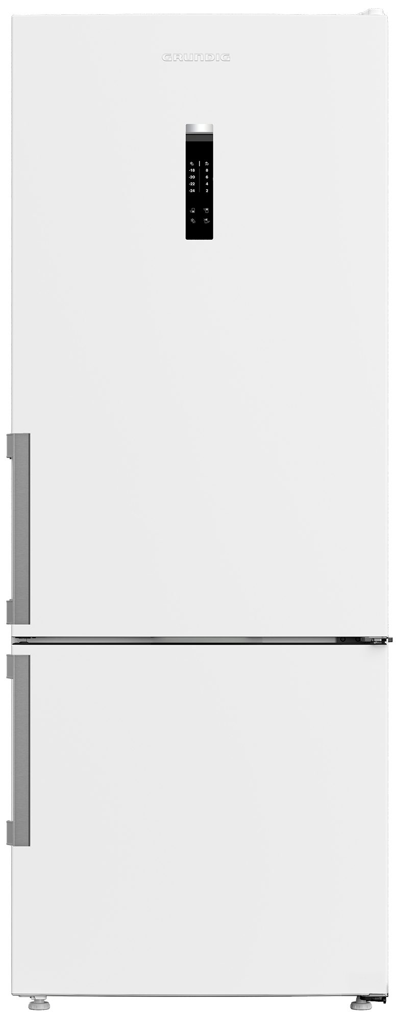 Grundig GPKND 477 E ENERJİ SINIFI 477LT DUO-NO FROST KOMBİ TİPİ BUZDOLABI BEYAZ – image 2