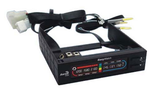EasyWatch fan speed controller Black