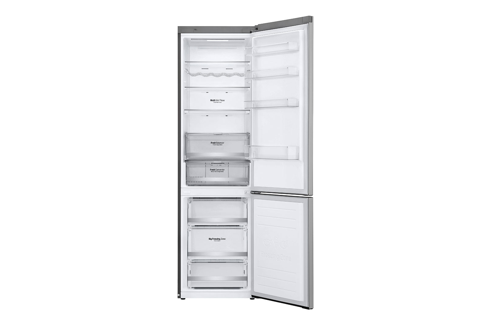 LG GBB72SADFN fridge-freezer Freestanding – image 6
