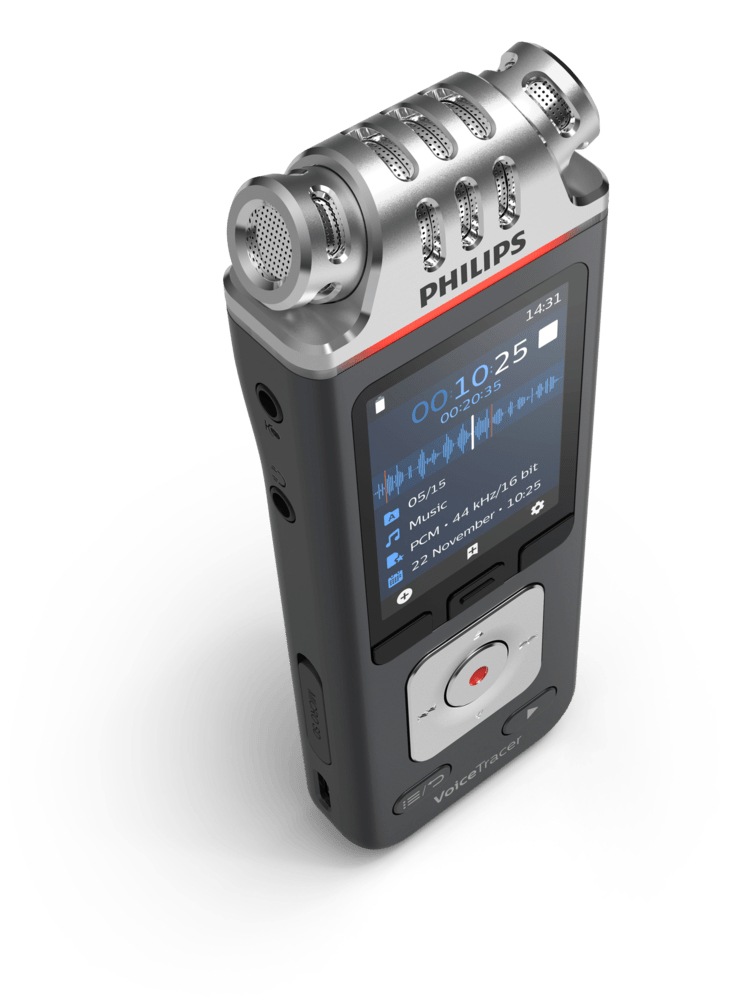 Philips Voice Tracer DVT6110/00 dictaphone Flash card Anthracite, Chrome – image 2