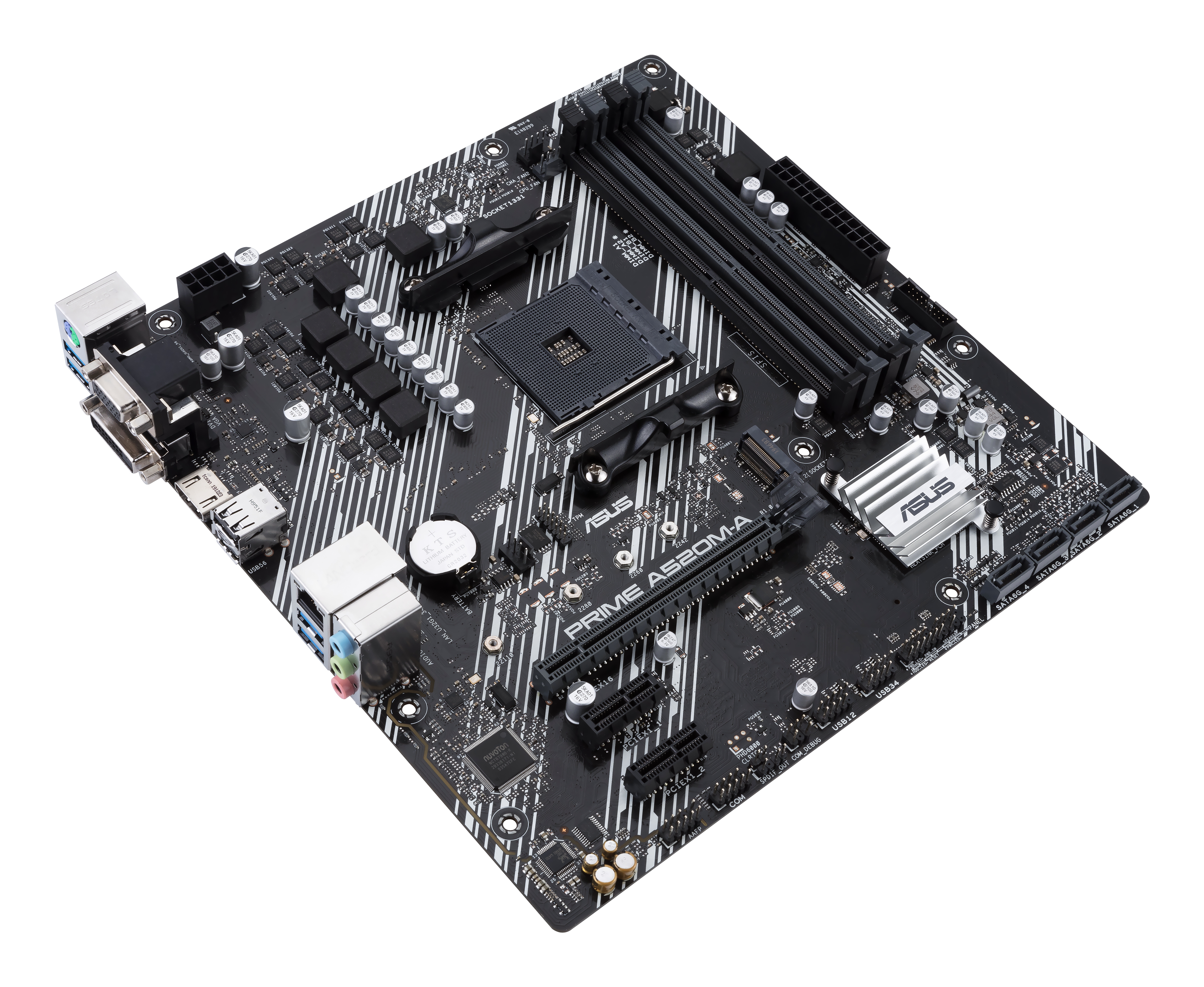 Tarjeta Madre ASUS PRIME A520M-A II/CSM - Socket AM4 - 4xDDR4 - 2133/3200/4800(OC) MHz - HDMI - VGA - DisplayPort - USB 2.0/3.2 - Micro ATX - PRIME A520M-A II/CSM Tarjeta Madre ASUS PRIME A520M-A II/CSM - Socket AM4 - 4xDDR4 - 2133/3200/4800(OC) MHz - HDMI - VGA - DisplayPort - USB 2.0/3.2 - Micro ATX - PRIME A520M-A II/CSM