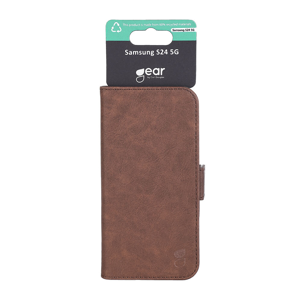 Gear Wallet Case 3 Card Slots Brown - Samsung S24 – image 2