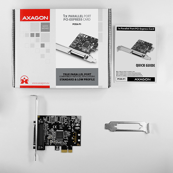 Axagon PCEA-P1 interface cards/adapter Internal Parallel – image 5